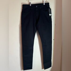 Mavi Men's Dark Black Skinny Jeans